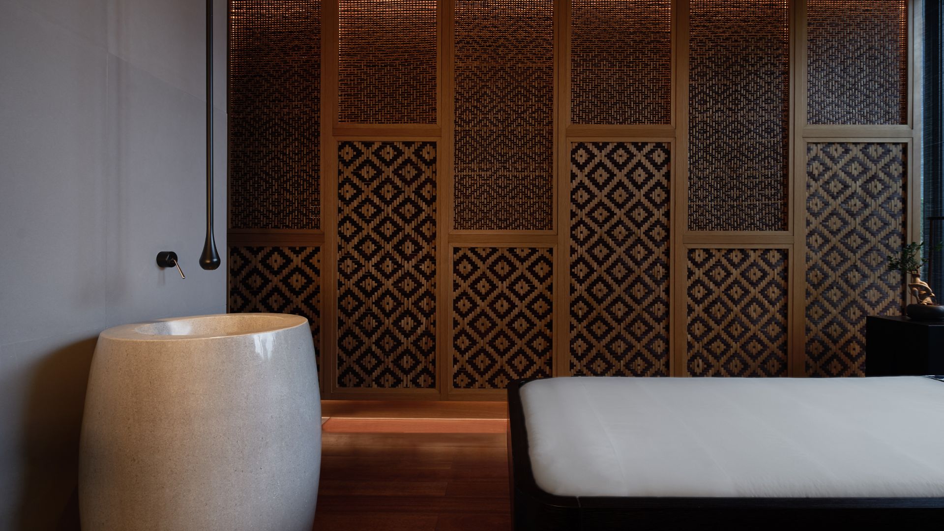 Wall décor in UR Spa at The RuMa Hotel & Residences